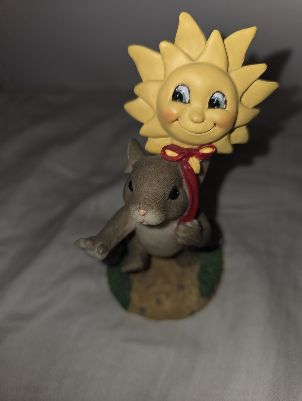 Fitz And Floyd Charming Tails Mouse Figurine Sunny Days Are On The Way With Box